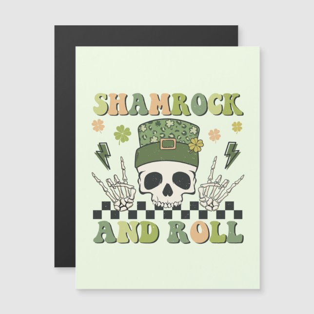 Shamrock and Roll - Skeleton Clover (Front/Back)