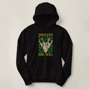 Shamrock And Roll St Patrick's Day  Hoodie