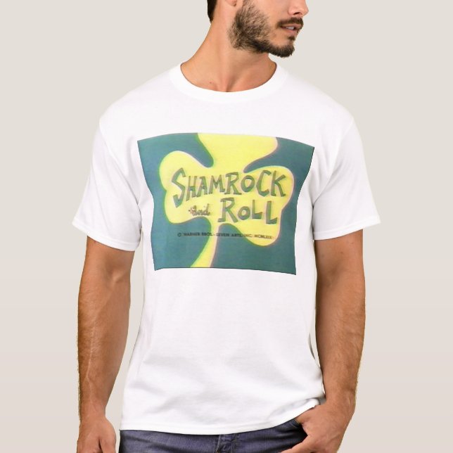 shamrock and roll T-Shirt (Front)
