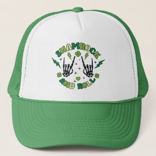 Shamrock and Roll Trucker Hat