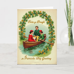 Shamrock Arch St Patricks Card