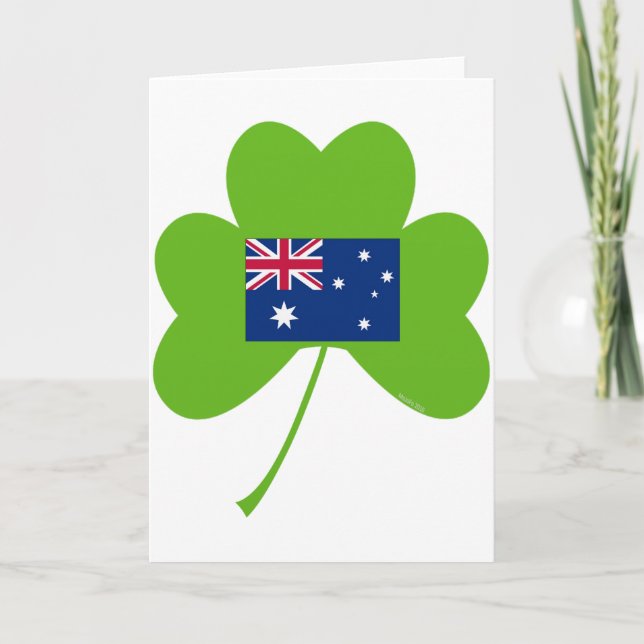Shamrock-Australia Card (Front)