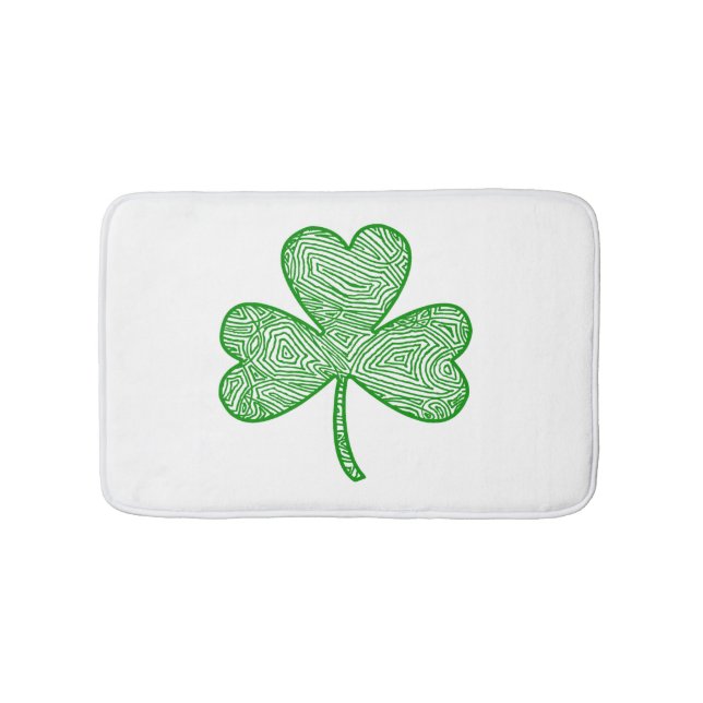Shamrock Bath Mat (Front)