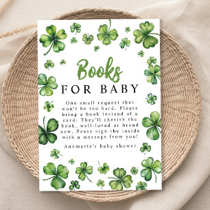 Shamrock   Books For Baby Enclosure Card