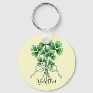 Shamrock Bouquet Key Ring