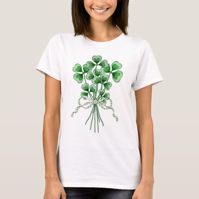 Shamrock Bouquet T-Shirt (Front)