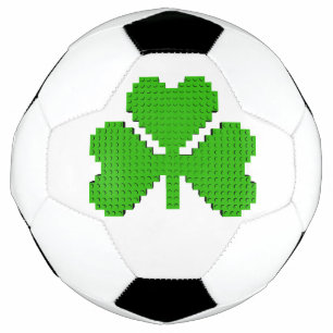 Shamrock Building Blocks Drawing Soccer Ball