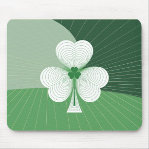 Shamrock Cascade Mouse Pad