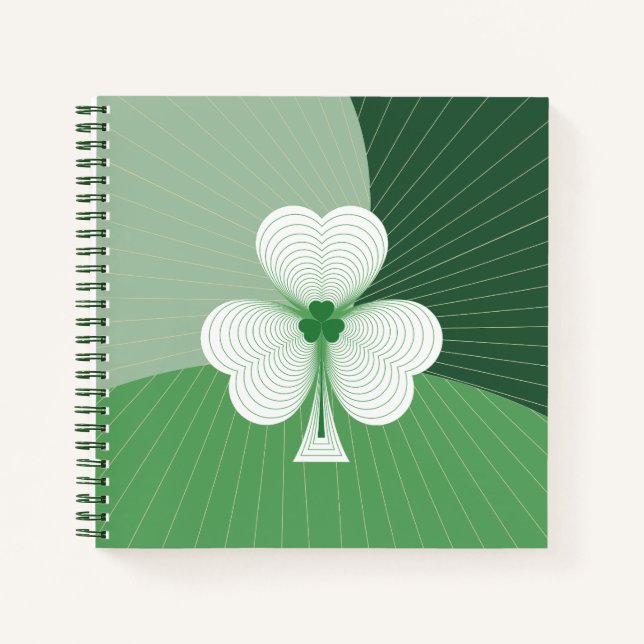 Shamrock Cascade Notebook (Front)