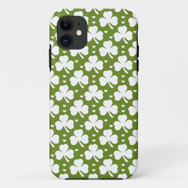 Shamrock Case-Mate iPhone Case (Back)