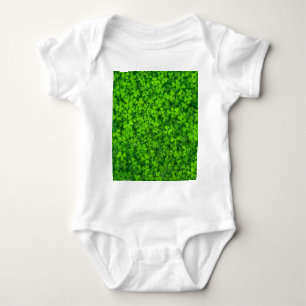 Shamrock Clovers Green Irish Symbol Ireland Baby Bodysuit