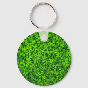 Shamrock Clovers Green Irish Symbol Ireland Key Ring
