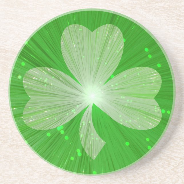 Shamrock coaster (Front)