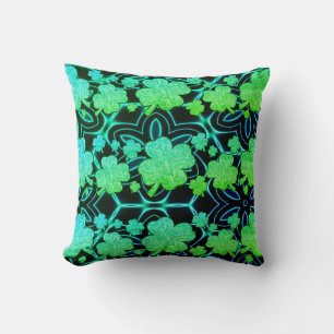 Shamrock delight throw pillow