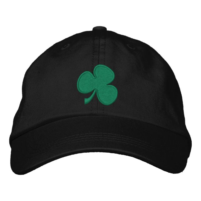 Shamrock Embroidered Hat (Front)