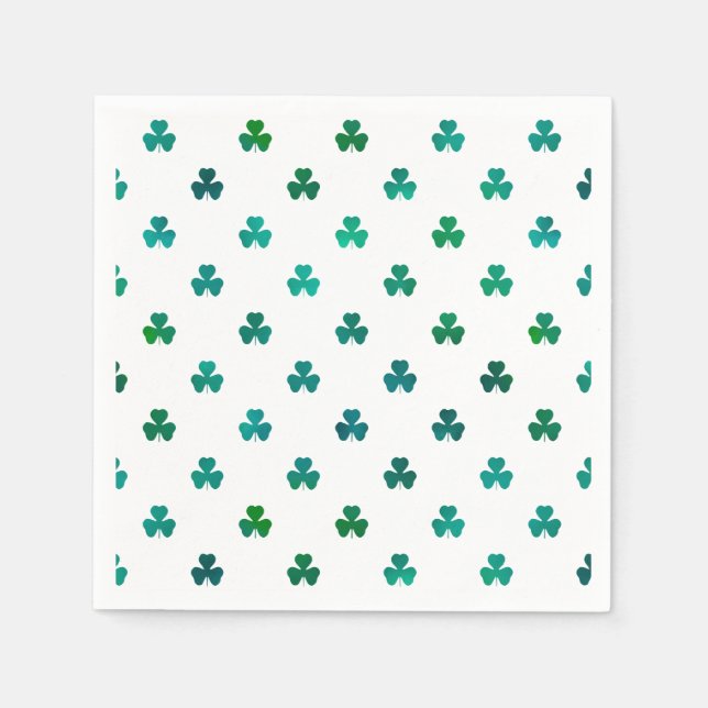 Shamrock Emerald Green - Micro Napkin (Front)