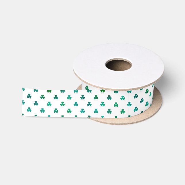 Shamrock Emerald Green - Micro Satin Ribbon (Spool)