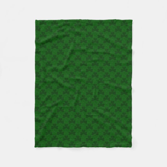 Shamrock Fleece Blanket (Front)