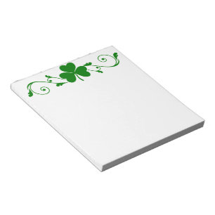 Shamrock Garland 1 Notepad