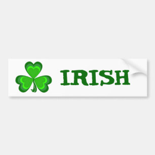 Shamrock Glory Bumper Sticker