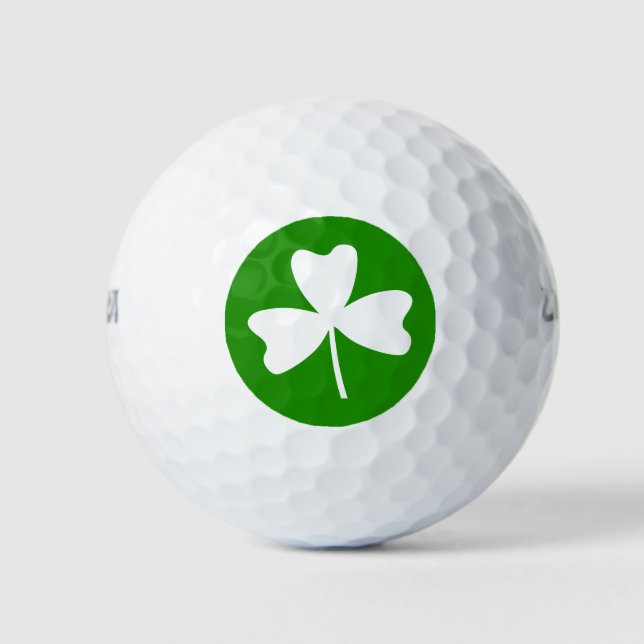 Shamrock Golf Balls (Front)