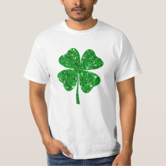Shamrock Green Clover T-Shirt
