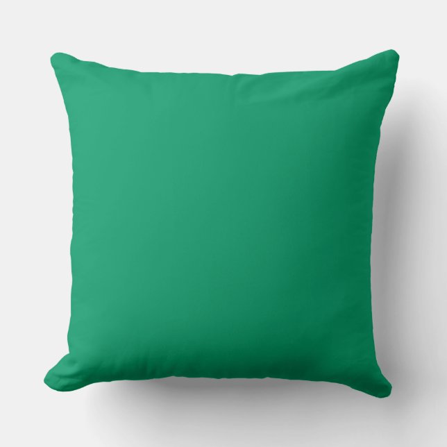 Shamrock Green Cushion (Front)