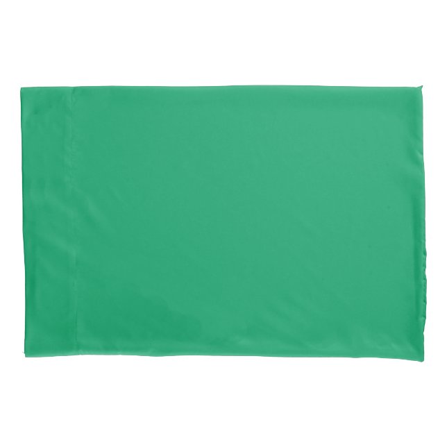 Shamrock Green Pillowcase (Front)