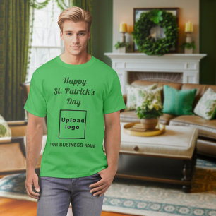 Shamrock Green St. Patrick's Day Business T-Shirt