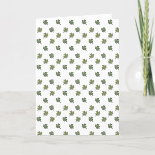 Shamrock Greeting Card