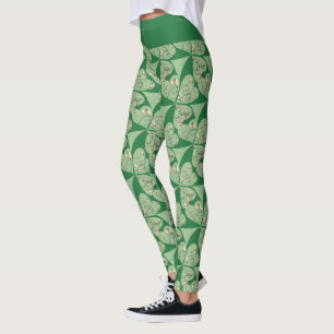 Shamrock "Happy St. Patrick's" Leggings
