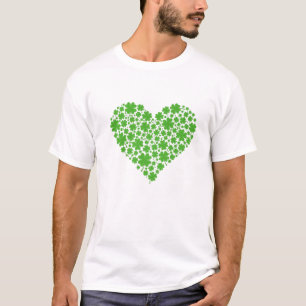 Shamrock Heart - St Patrick's Day T-Shirt