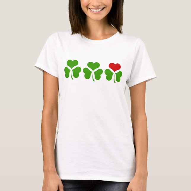 Shamrock Heart T-Shirt (Front)