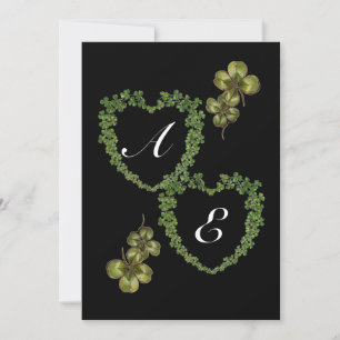 SHAMROCK HEARTS MONOGRAM ice Announcement