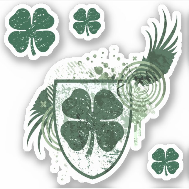 shamrock hi-fi crest (Front)