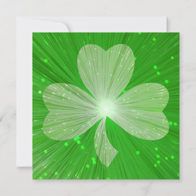Shamrock Invitation (Front)