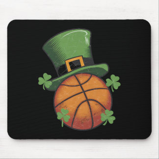 Shamrock Irish Sketll Leprechaun St Patricks Day T Mouse Pad