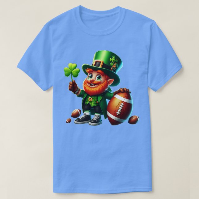 Shamrock Irish St Patricks Day T-Shirt (Design Front)