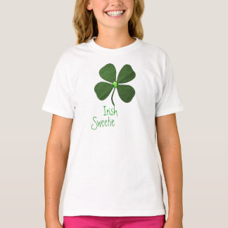 Shamrock Irish Sweetie Cute T-Shirt