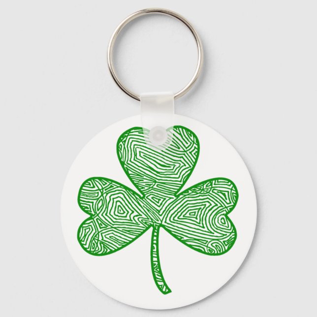 Shamrock Key Ring (Front)