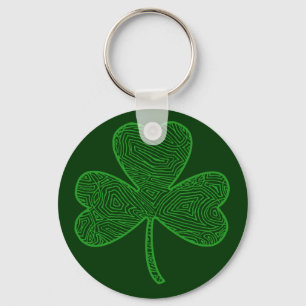 Shamrock Key Ring