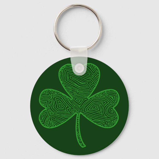 Shamrock Key Ring (Front)