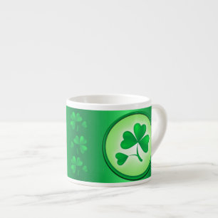 Shamrock Leaf Espresso Cup