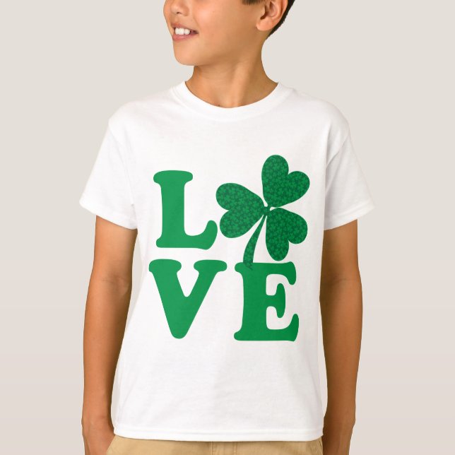 Shamrock LOVE T-Shirt (Front)