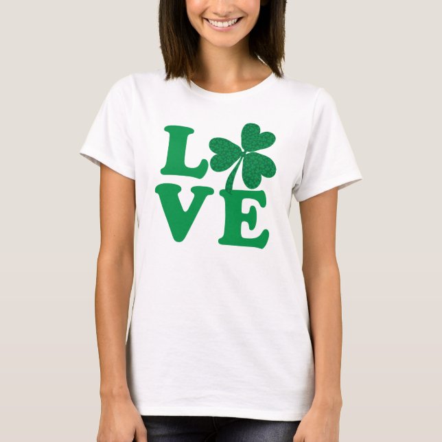 Shamrock Love T-Shirt (Front)