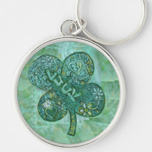 Shamrock Luck Key Ring