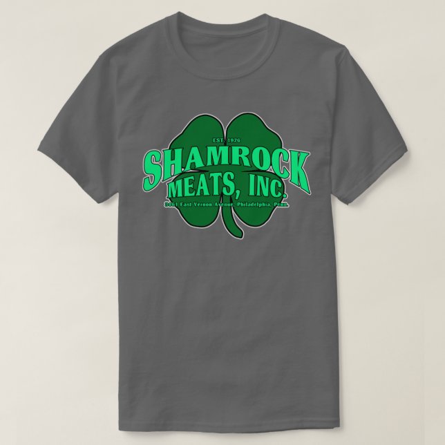 Shamrock Meats from Rocky T-Shirt (Design Front)