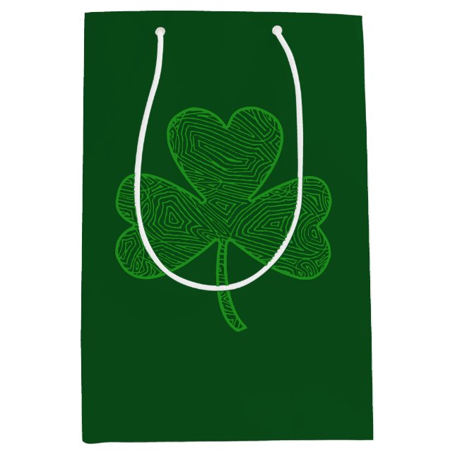 Shamrock Medium Gift Bag (Front)