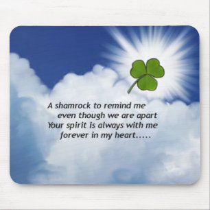 Shamrock Memorial Mouse Pad