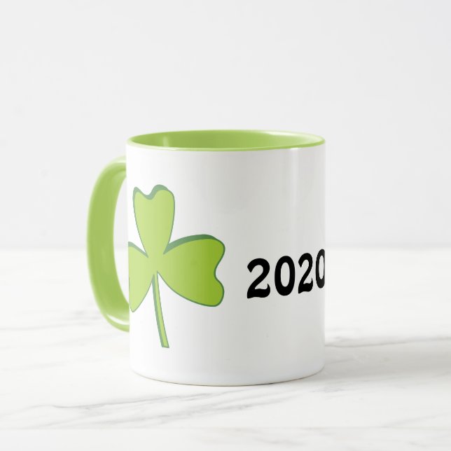Shamrock Mug (Front Left)